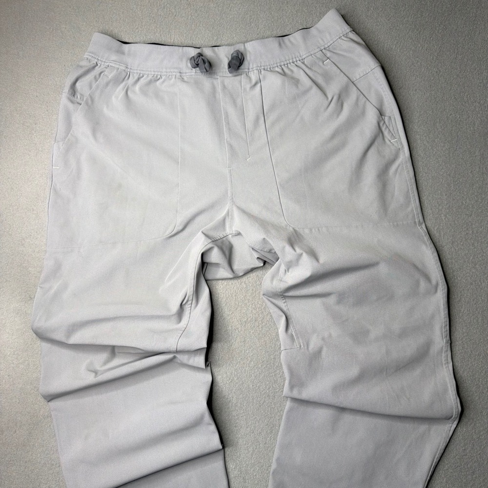 Lululemon ABC Jogger Men XL Gray Warpstreme Technical Pants LM5ASZS